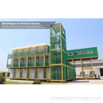 UK Type Shipping Container Dormitory , modular container ho